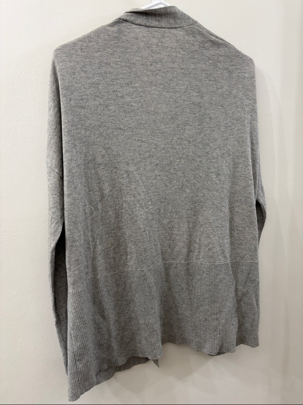 Vince Open-Front Gray Women's Cardigan Sweater - size XS - silk and cashmere - Picture 5 of 5